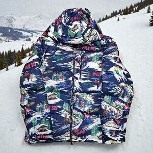 Ralph Lauren Multicolor Ski Print Jacket